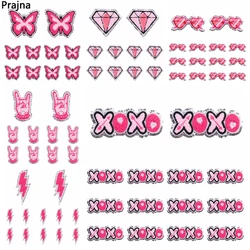Parche chenilla mariposa diamante termoadhesivo para coser o planchar