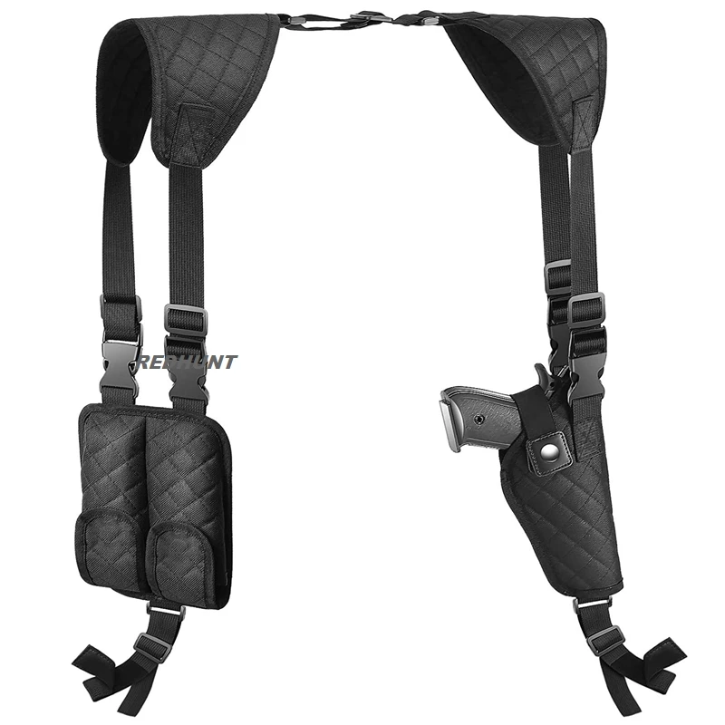 Funda de hombro oculta ajustable en negro