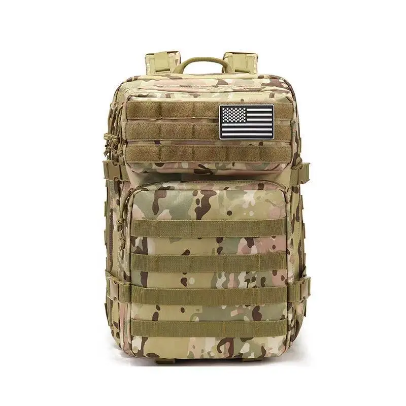 Mochila táctica multifuncional de ataque para outdoor, camuflaje - imagen 3