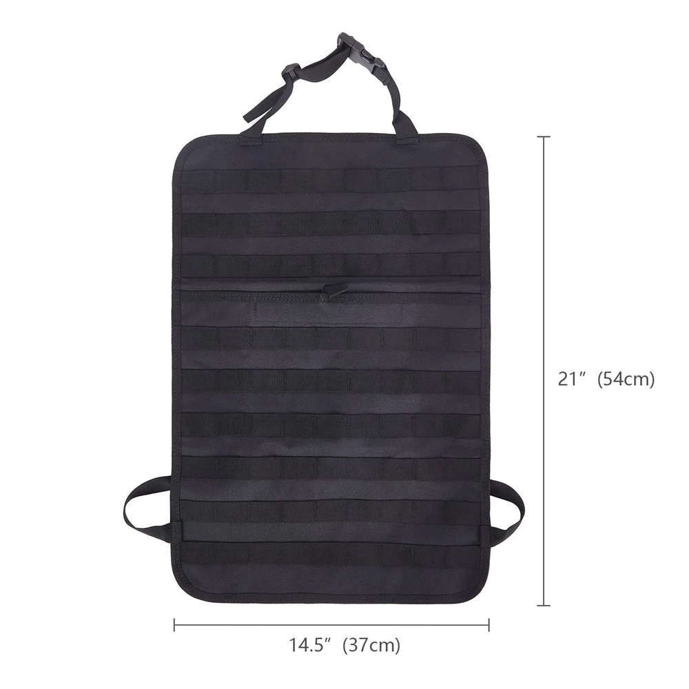 Panel Molle táctico organizador asiento coche nailon a prueba de caídas - imagen 4