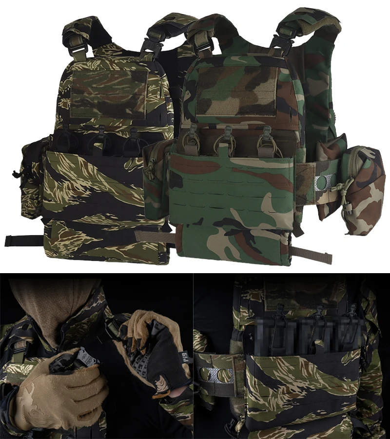 Chaleco táctico WOSPORT V5 para PC con suspensión de pechera - imagen 5