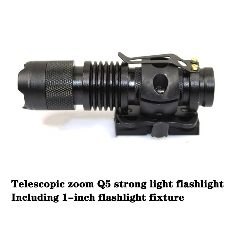 MICH2000 casco táctico con linterna LED telescópica para exteriores - imagen 3