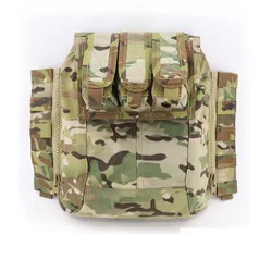 Placa adaptadora triple MOLLE para chaleco táctico profesional