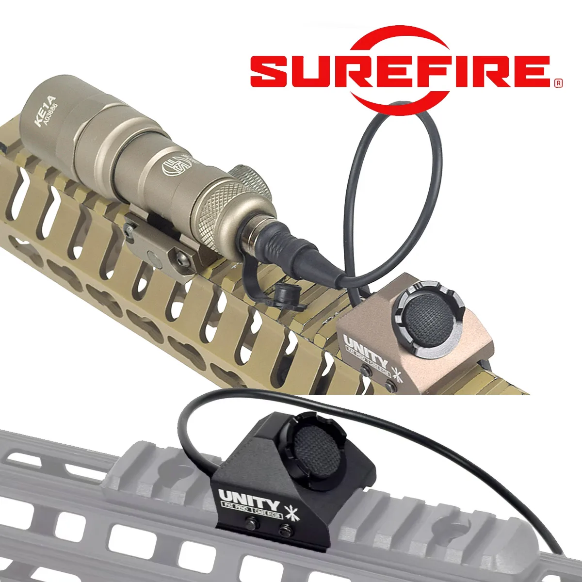 SureFire M300 linterna táctica riel Picatinny dual interruptor - imagen 4