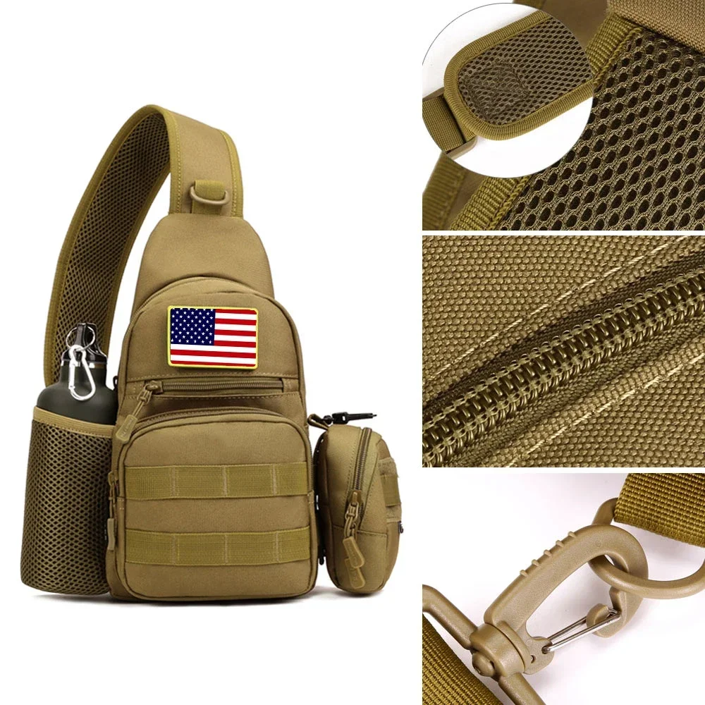 SINAIRSOFT bolsa táctica impermeable tipo bandolera para pecho - imagen 3
