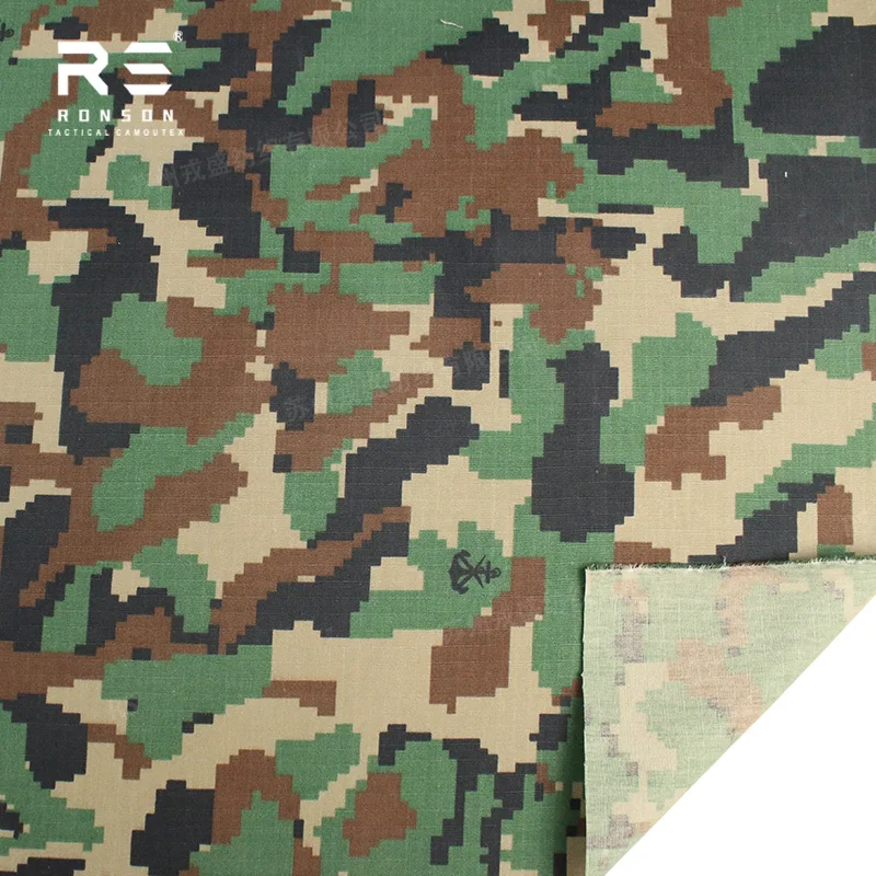 Tela ripstop táctica impermeable camuflaje digital Marines Mexicanos - imagen 4
