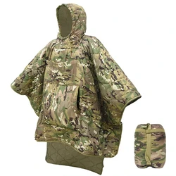 Saco de dormir camuflaje cálido portátil para montaña y trekking