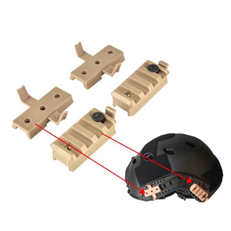 Adaptador de riel lateral Wing-Loc para mira en casco FAST - imagen 5