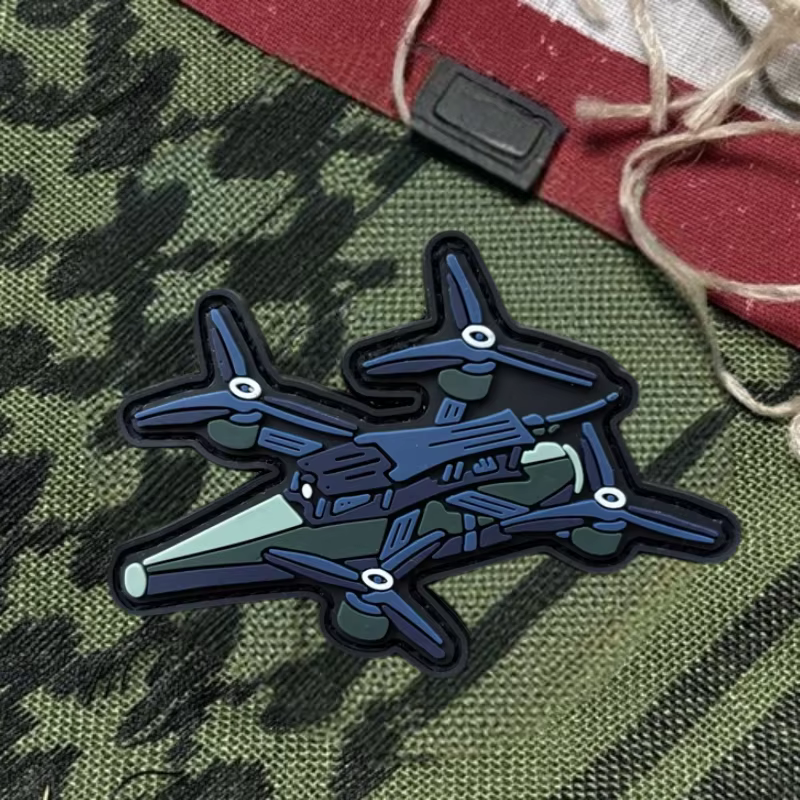Detalle del parche UAV para chaleco táctico