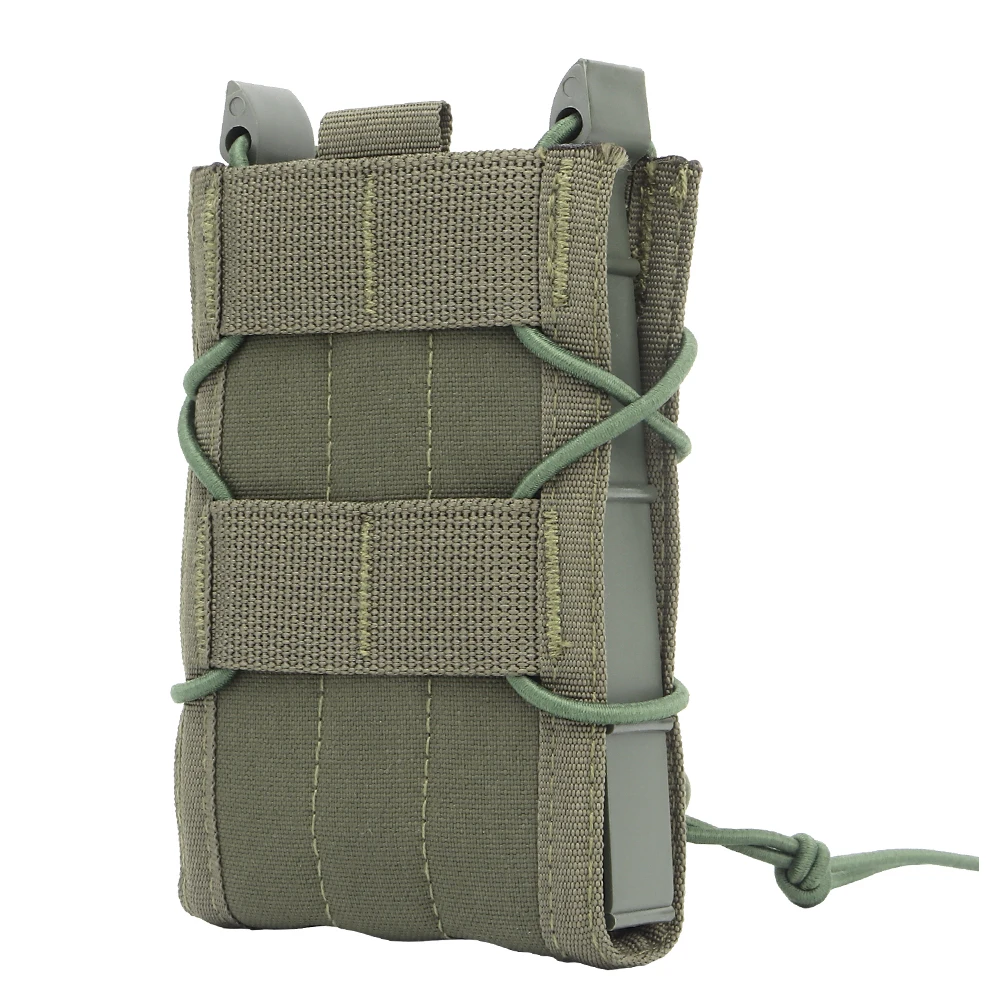 Funda portacargadores MOLLE individual para cinturón táctico de rifle - imagen 3