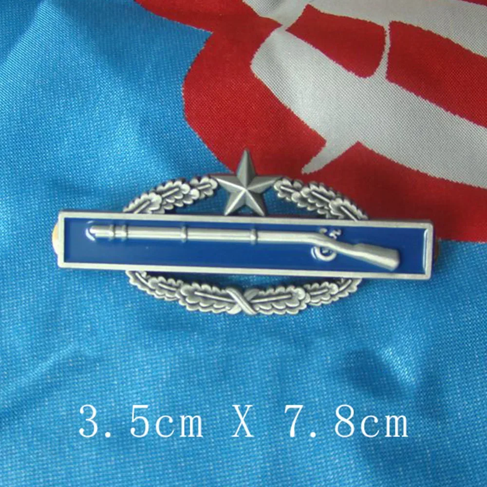 Insignia paracaidista metálica EE. UU. para boina y recuerdo - imagen 2