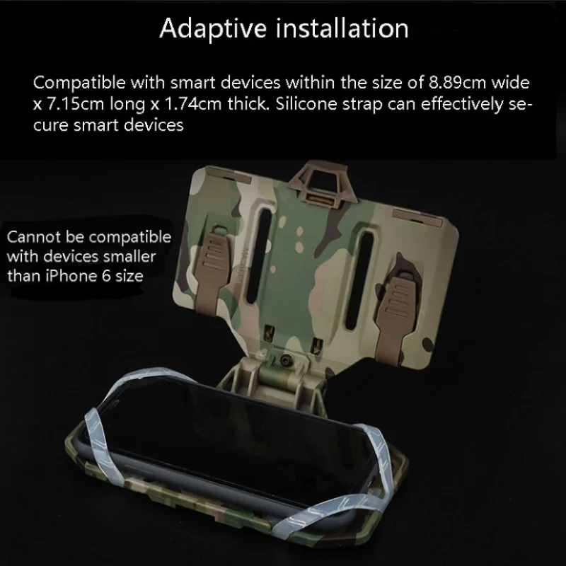 Map Case plegable con soporte movil MOLLE CS Airsoft 4,7-6,7 - imagen 4