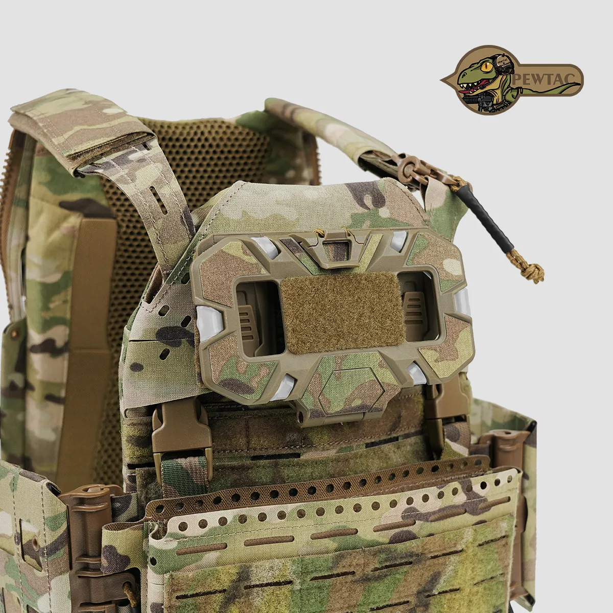 Soporte Móvil Táctico Plegable con Montaje MOLLE
