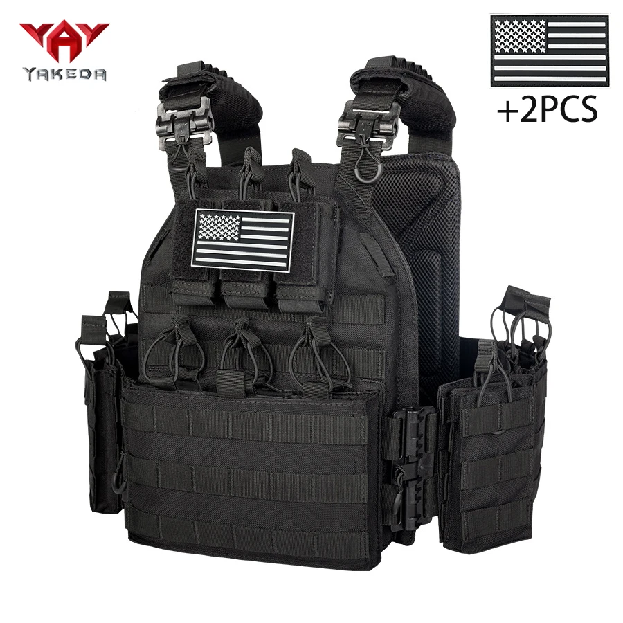 YAKEDA camiseta táctica sin mangas modular ripstop resistente al desgaste - imagen 5