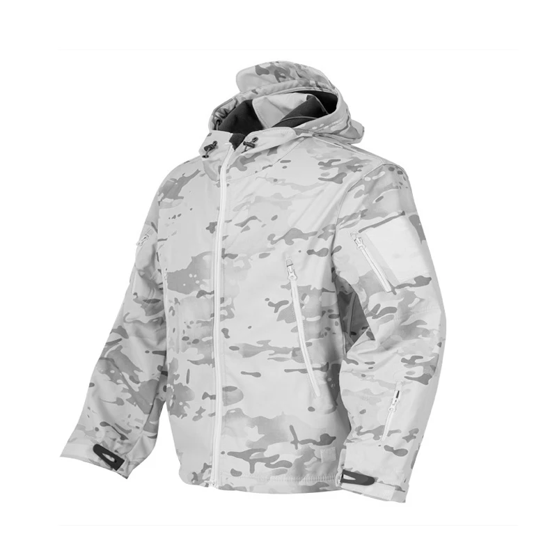Traje de asalto softshell camuflaje nieve invierno todo terreno - imagen 3