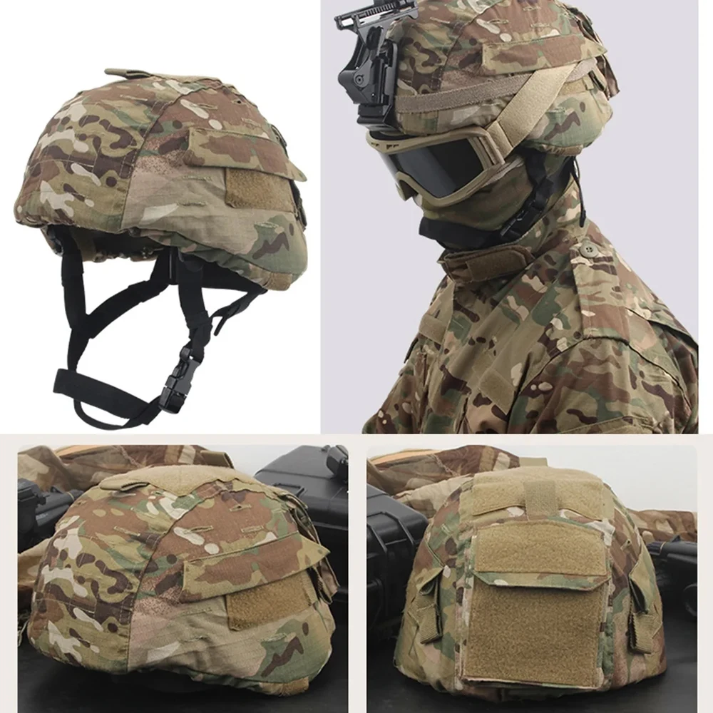 Funda táctica compatible MICH ACH para casco airsoft - imagen 3