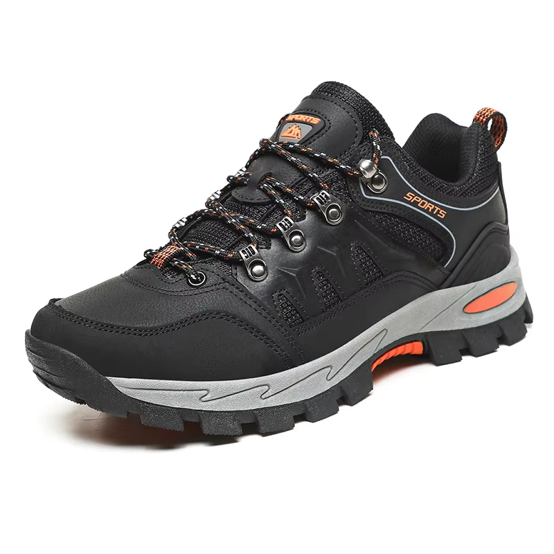 HIKEUP Zapatos Senderismo Hombre Mujer Cuero Resistente Otoño Invierno - imagen 2