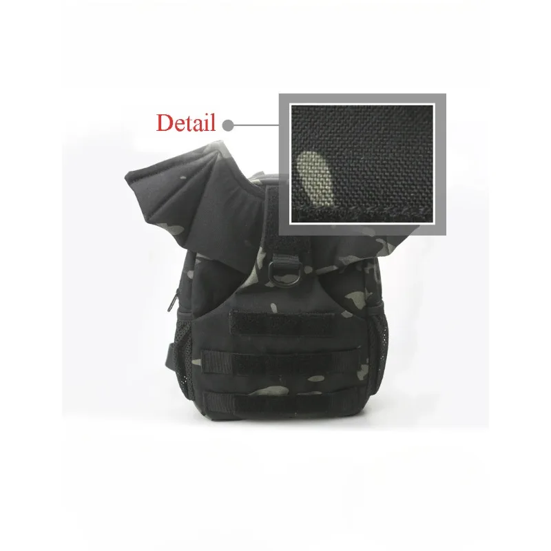 Mochila táctica de nailon camuflaje para viaje y aire libre - imagen 5