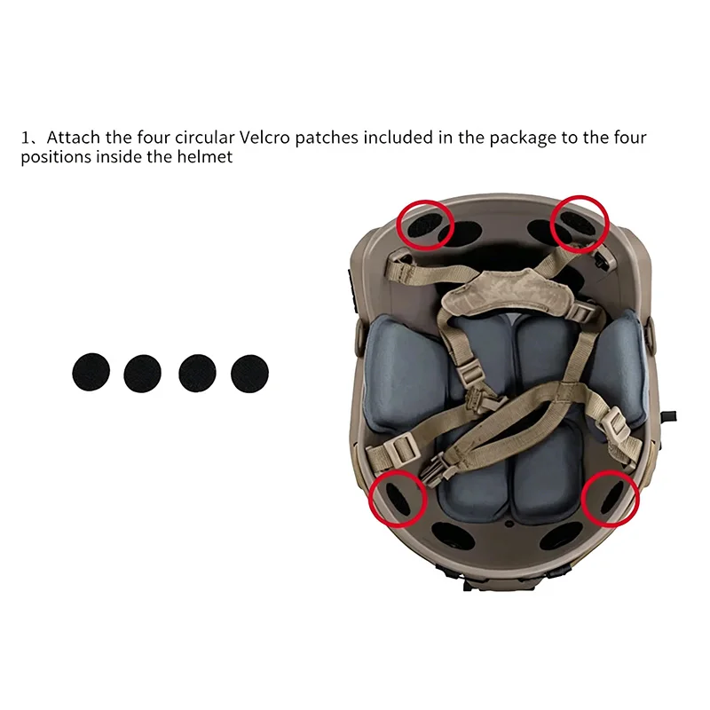 TCMAOYI Funda protectora elástica para casco táctico FAST - imagen 2