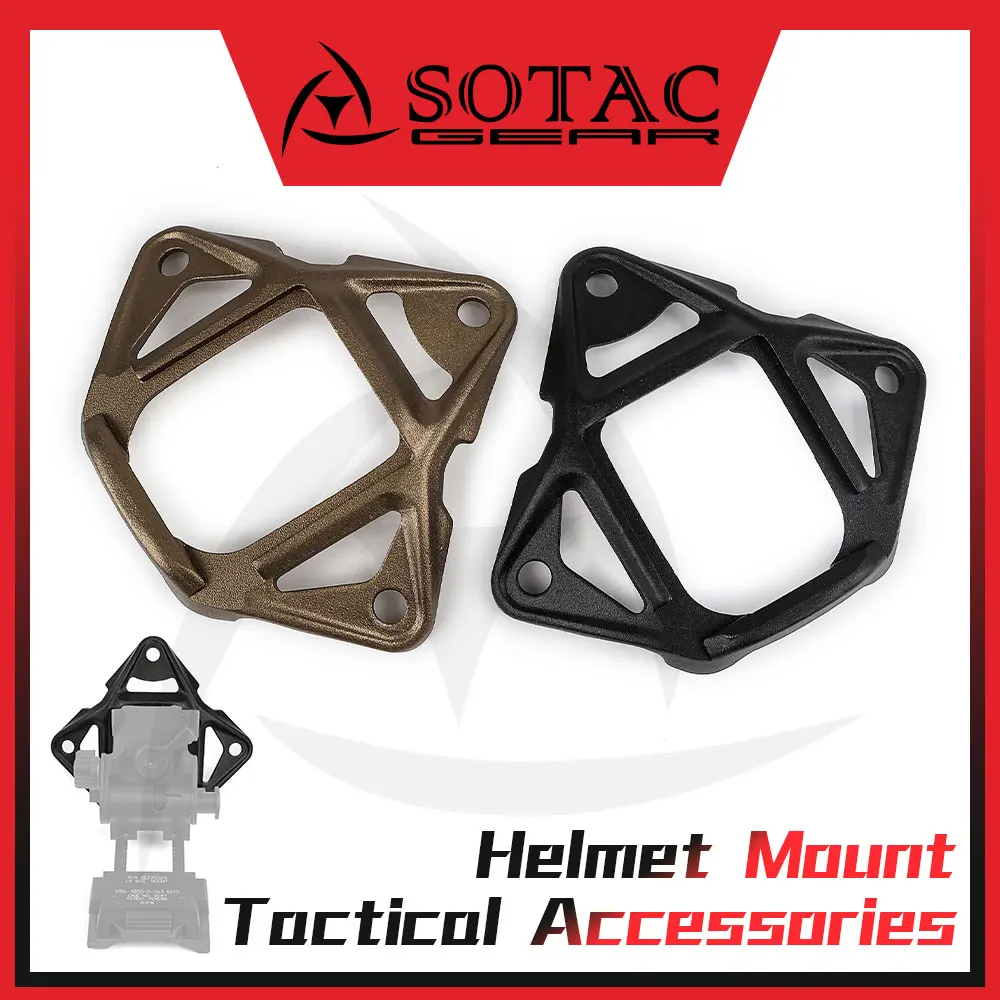 SOTAC-GEAR Base esqueleto portaaccesorios para casco táctico