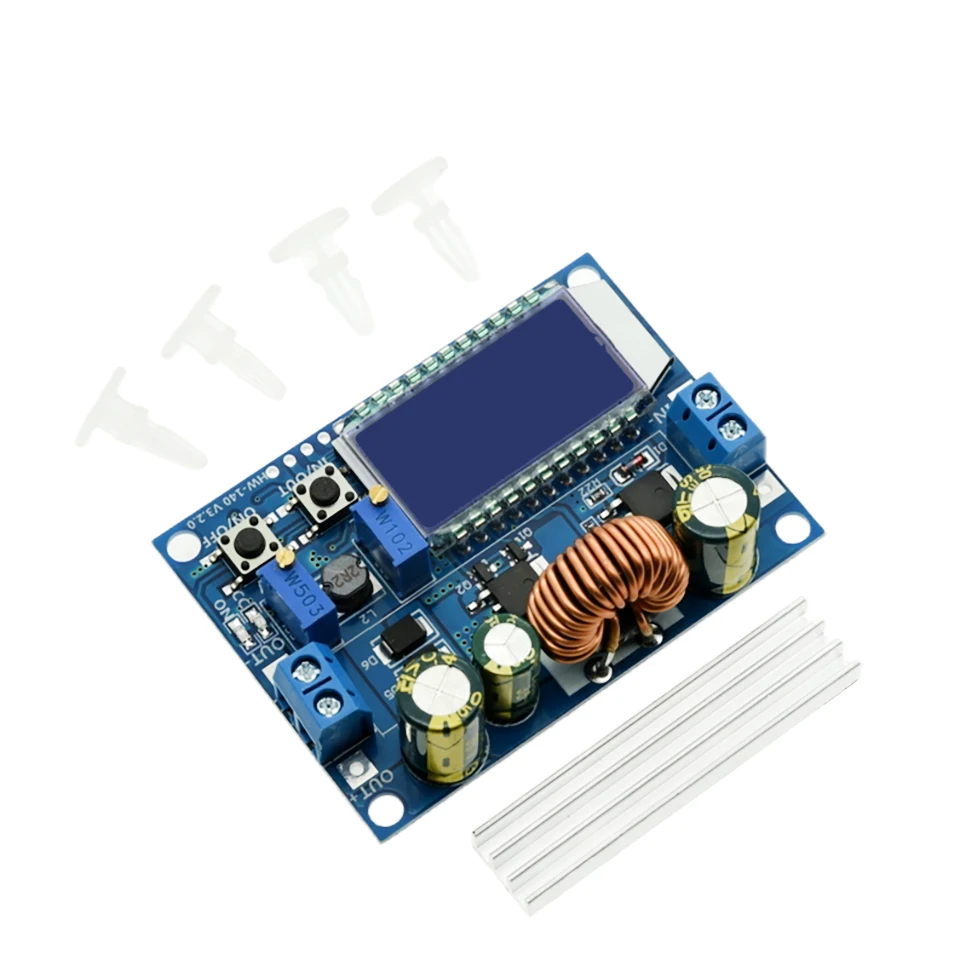 Convertidor Buck Boost DC-DC 5-30V a 0.5-30V 4A 35W LCD ajustable - imagen 5