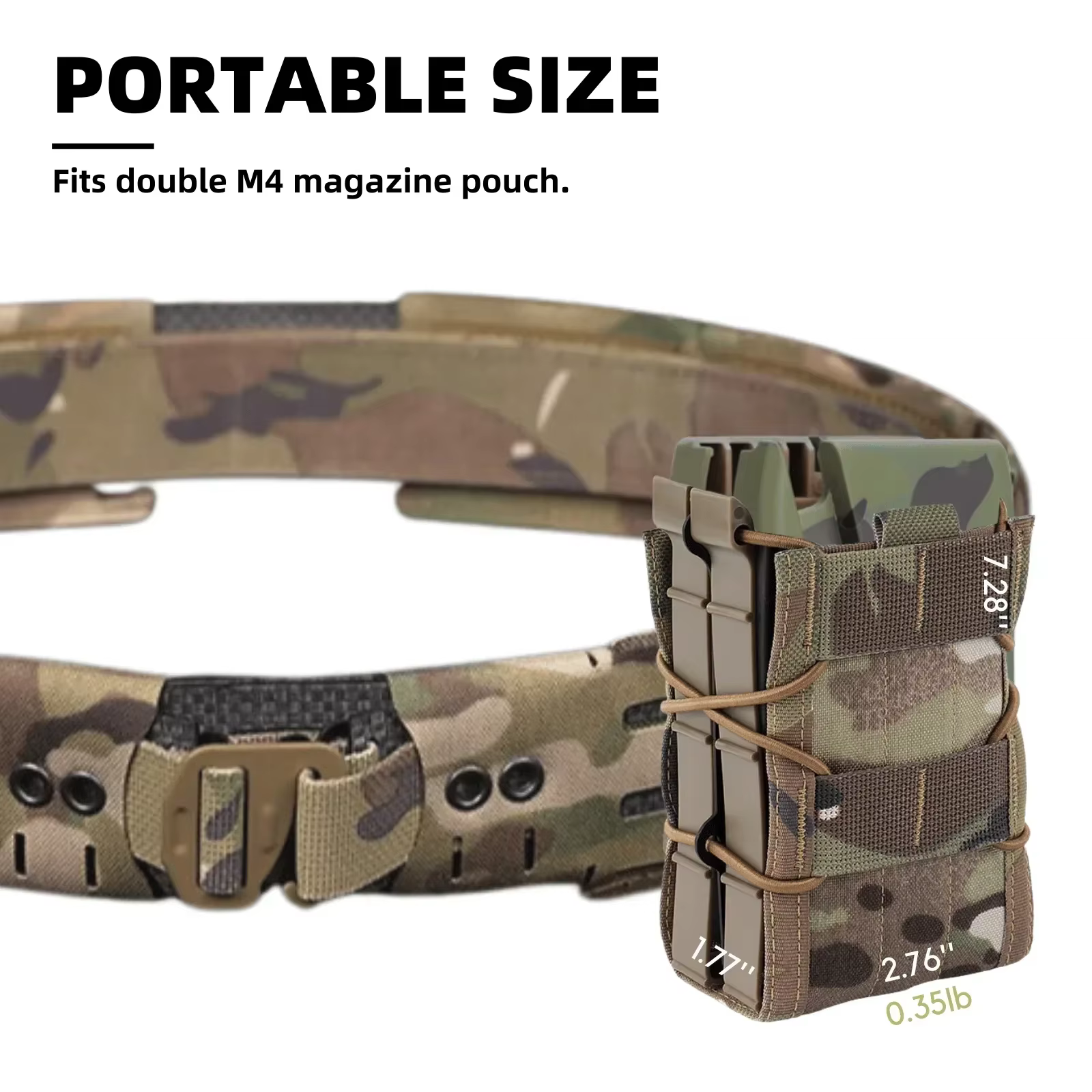Cargador rápido airsoft M4 manivela depósito grande capacidad - imagen 2