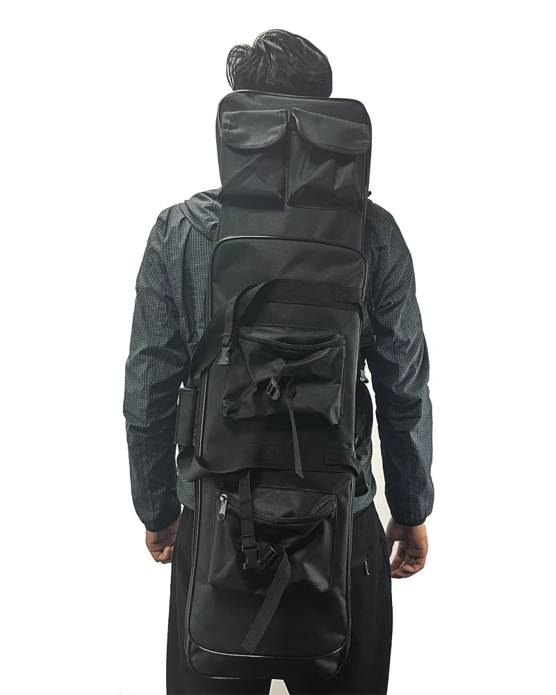 Bolsa táctica para pistola de caza en nailon, bandolera - imagen 4