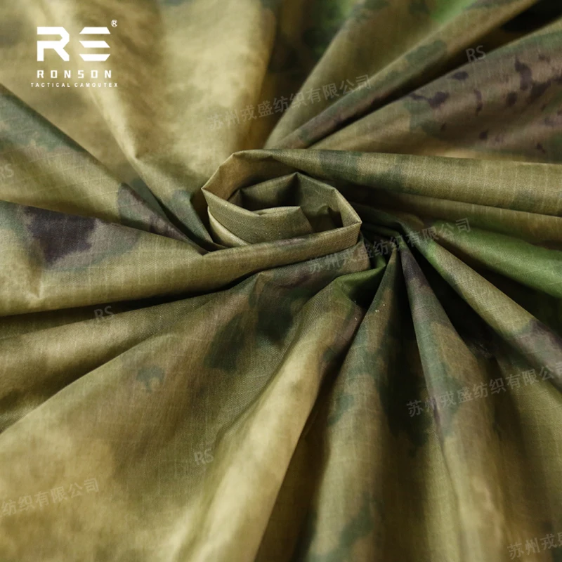 Tela táctica ripstop A-TACS FG IRR camuflaje resistente militar - imagen 4
