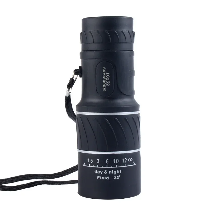 Monocular táctico 16x52 zoom doble enfoque compacto observación - imagen 4