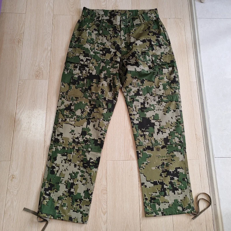 Pantalones tácticos impermeables de algodón y nailon para exteriores