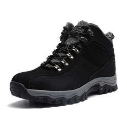 Botas de nieve HIKEUP Trekking Gamuza impermeables para montaña