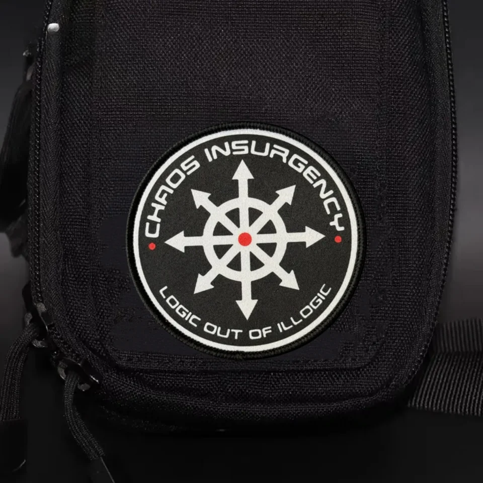Parche táctico moral SCP velcro gancho y bucle estampado uniforme