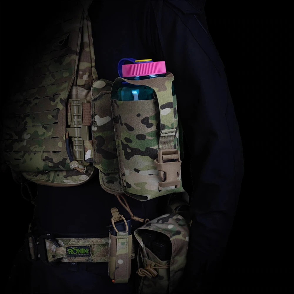 Bolsa táctica MOLLE para hervidor y botella Nalgene - imagen 3