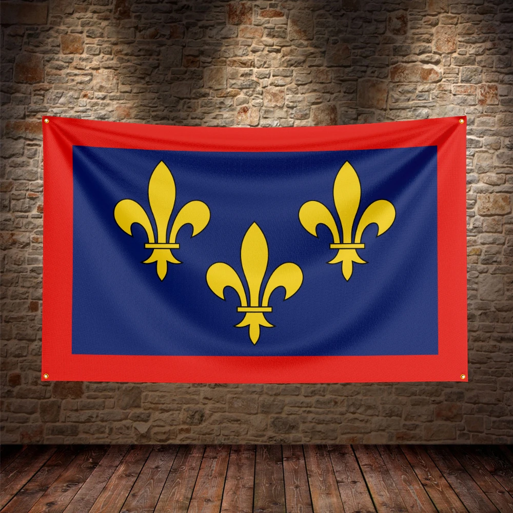 Bandera Anjou de la región francesa para decoración - imagen 5