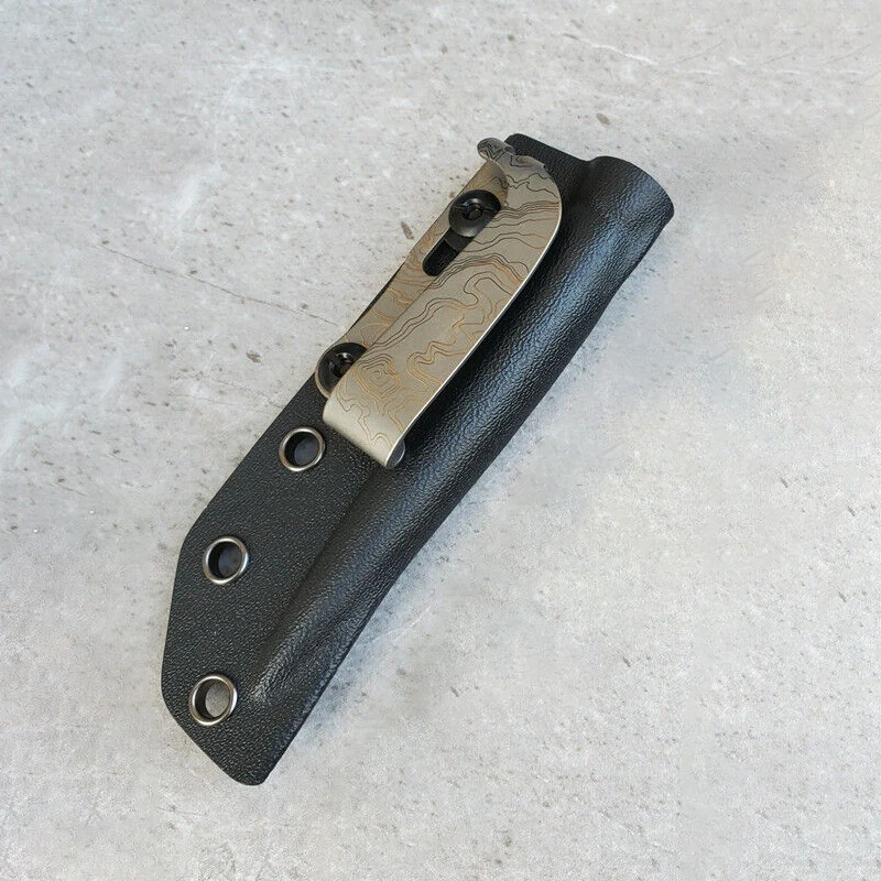 Funda táctica Kydex para multiherramienta con clip de titanio - imagen 2