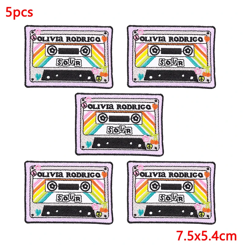 Pack parches bordados punk planchables – Para mochila táctica - imagen 4