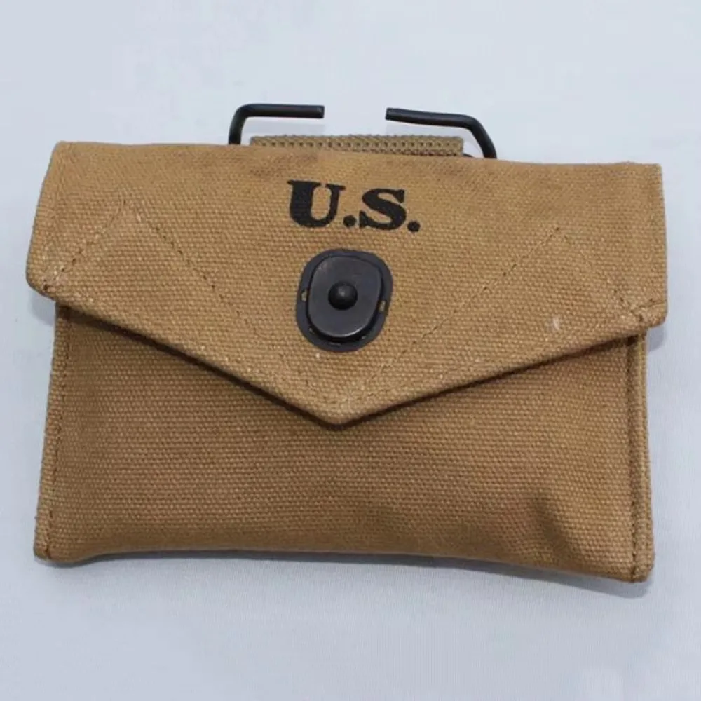 Bolsa botiquín médico de lona US Army Marine estilo WWII - imagen 2
