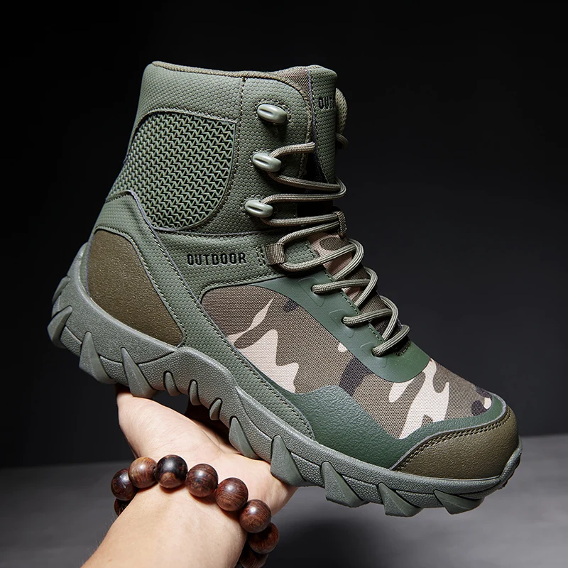 Botas tácticas de combate mejoradas para hombre, antidesgaste - imagen 2