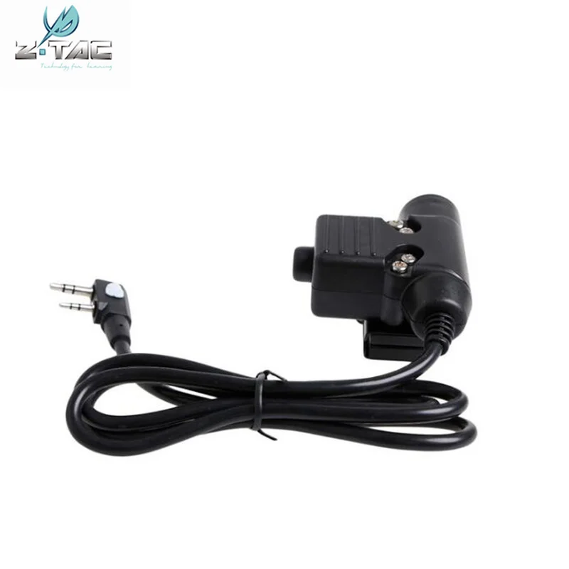 Auricular PTT Táctico Kenwood ICOM YAESU – Airsoft Caza - imagen 2