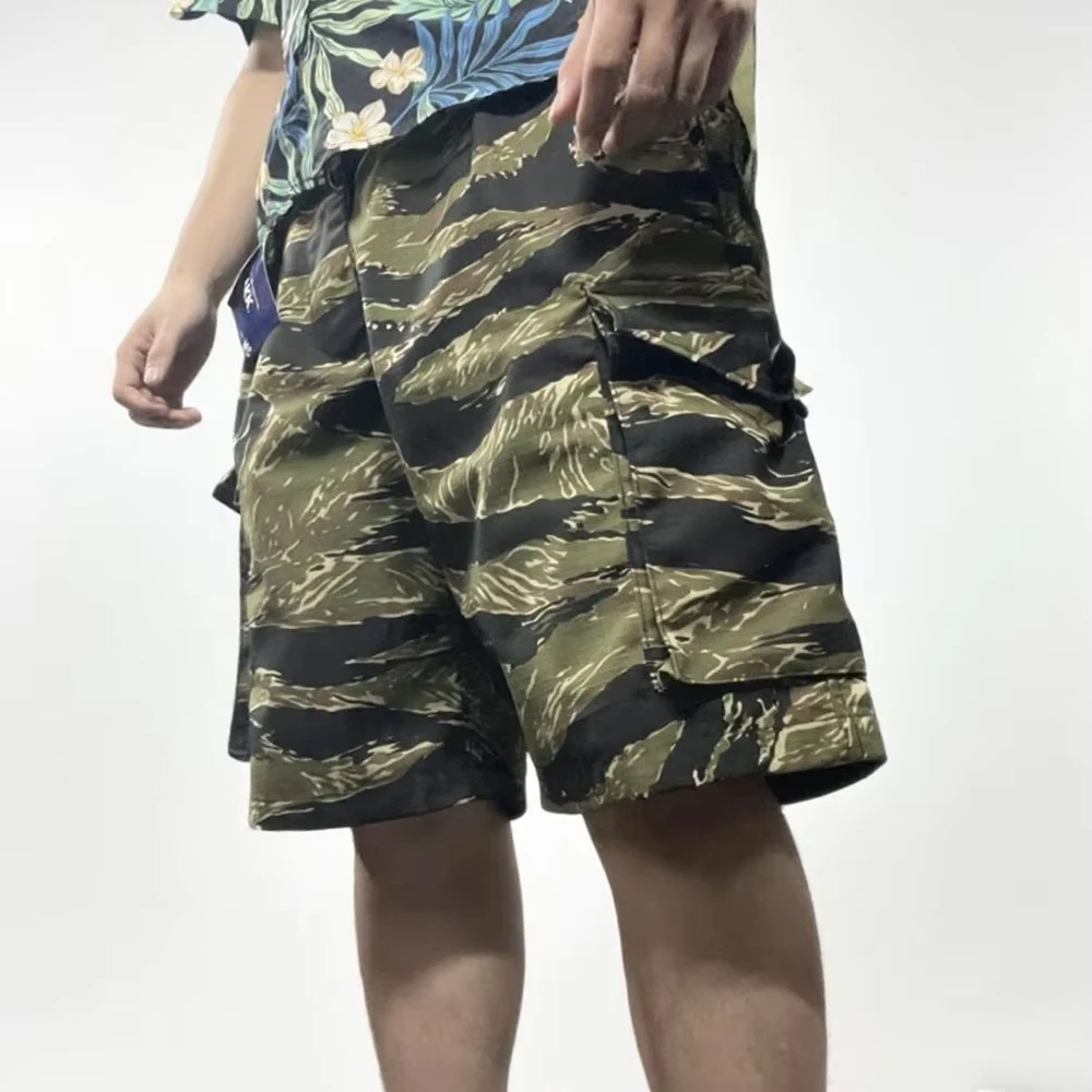 Pantalones cortos tácticos de verano multicolor para uso activo - imagen 5