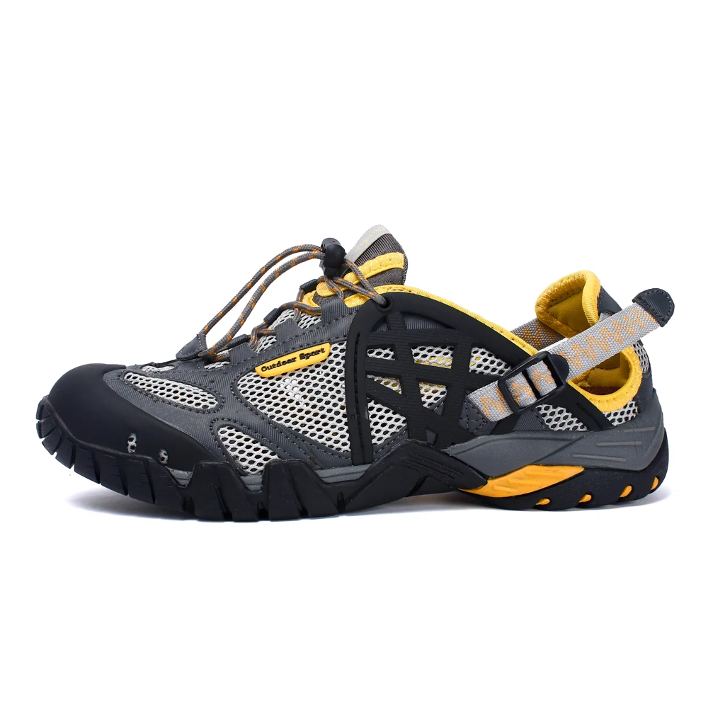 HIKEUP Zapatos de agua secado rápido transpirable antideslizante