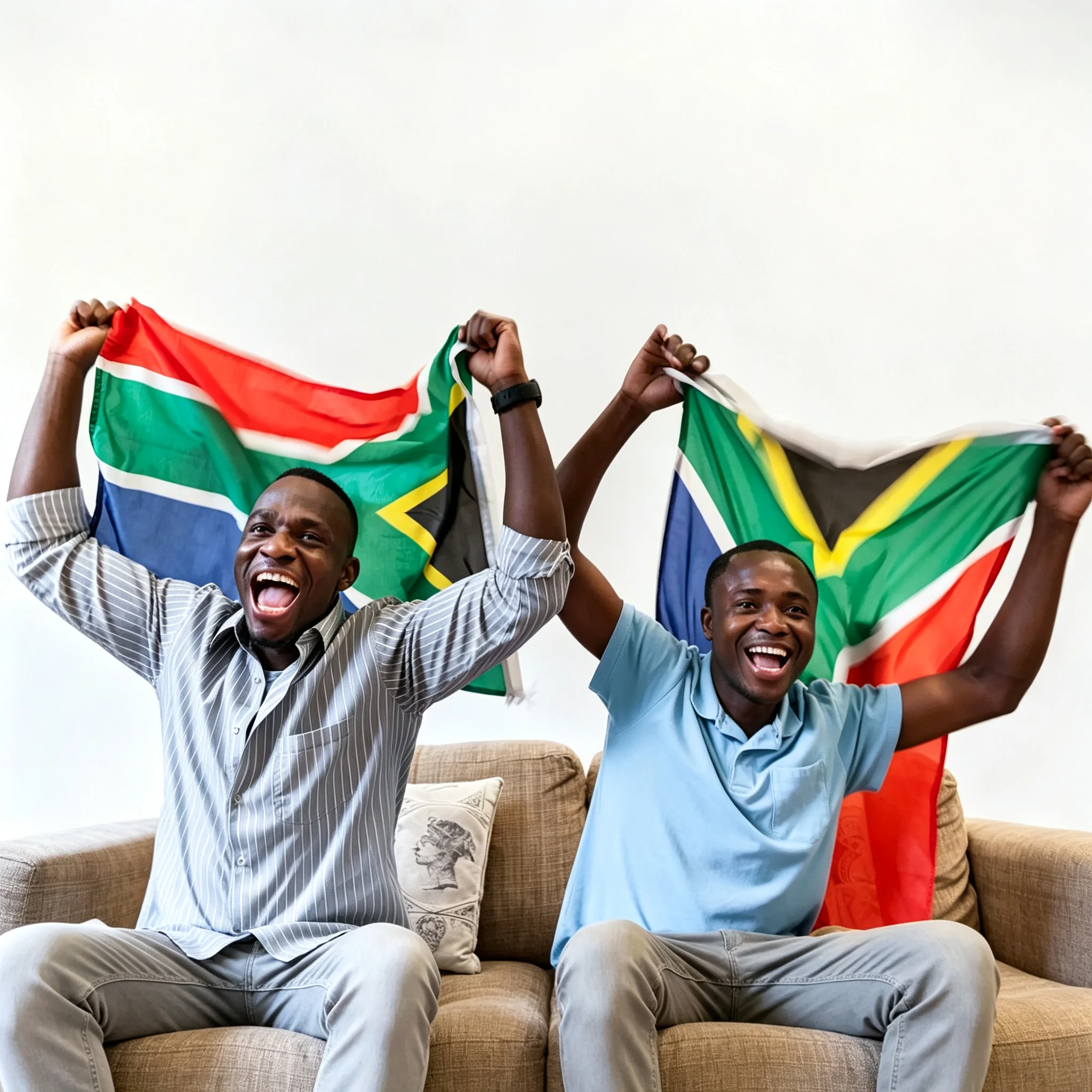 Bandera de Sudáfrica ZA RSA SA para coleccionismo y exterior - imagen 5