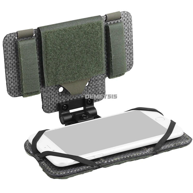 Soporte táctico MOLLE plegable universal para móvil caza y tiro - imagen 4