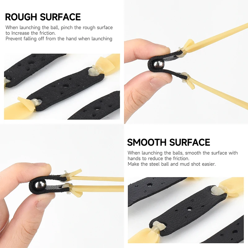 Tira elástica látex 2mm tirachinas – Caza profesional potente - imagen 4