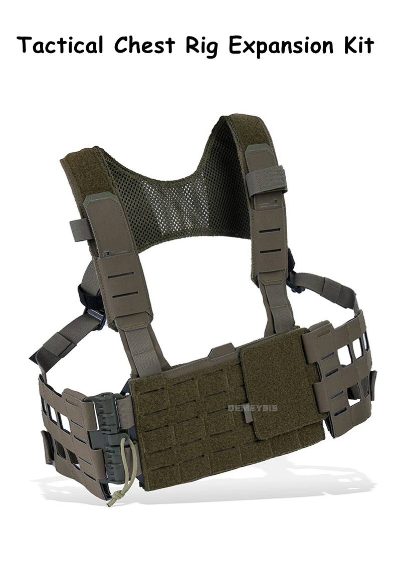 Kit de expansión para chaleco táctico con sistema MOLLE