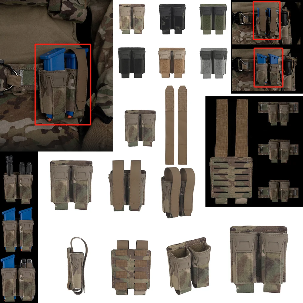 Agilit porta cargadores MOLLE liberación rápida para pistola - imagen 5
