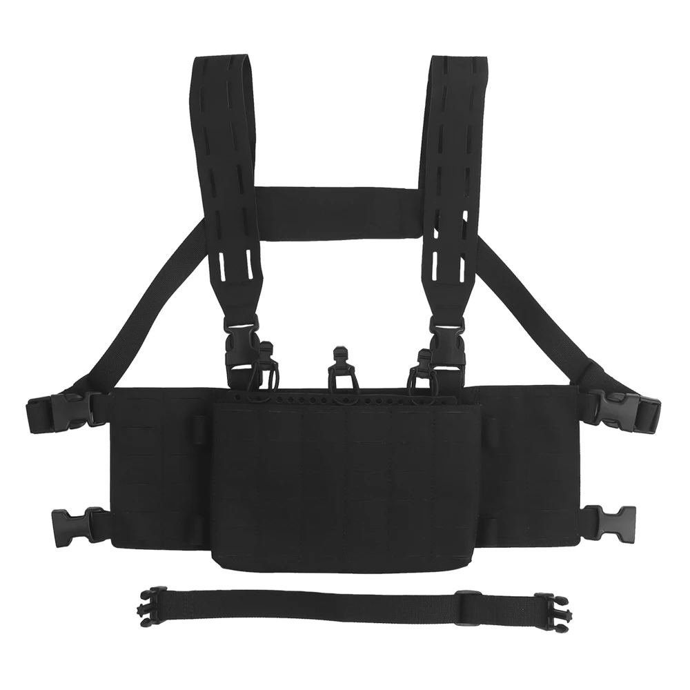 Chaleco táctico MOLLE modular para caza y entrenamiento de tiro