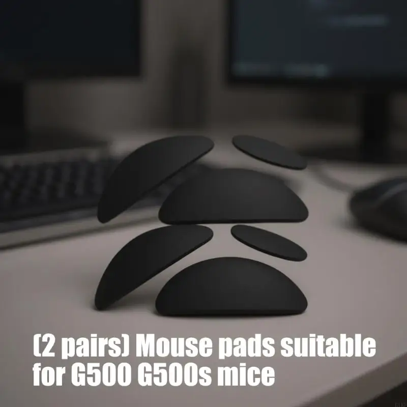 Patines para ratón gaming de repuesto con bordes curvos deslizantes - imagen 2