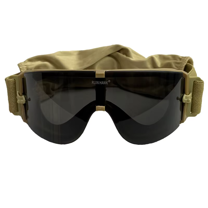 Gafas tácticas con lentes antivaho para airsoft, paintball y caza - imagen 3