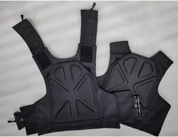 Chaleco táctico resistente ajustable para LARP y cosplay